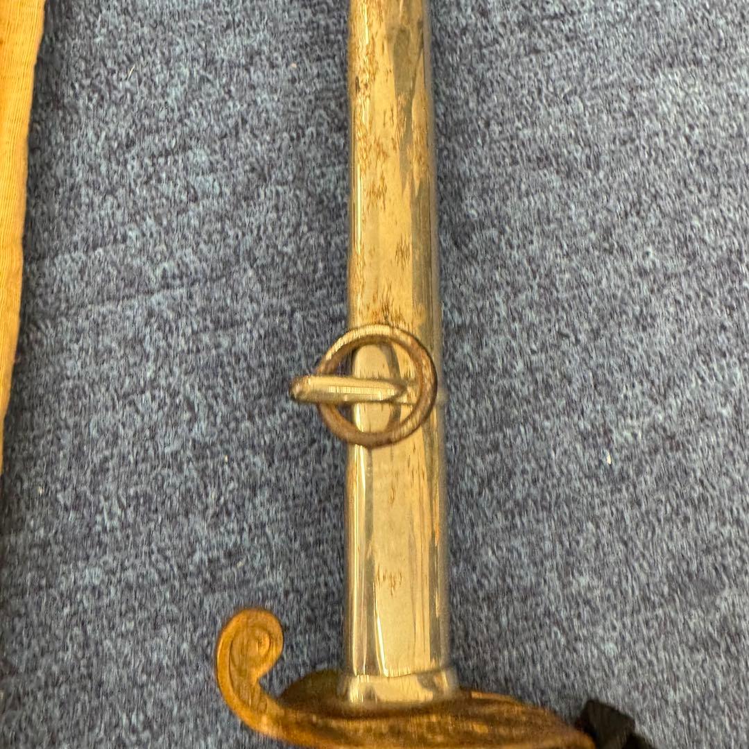 大日本帝国 日本軍 陸軍 尉官用 指揮刀 サーベル 一環吊 軍刀