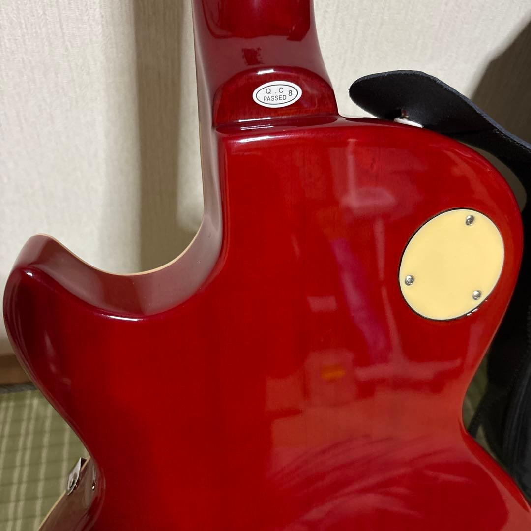 Maison メイソン エレキギター レスポールタイプ　楽器　ソフトケース付き