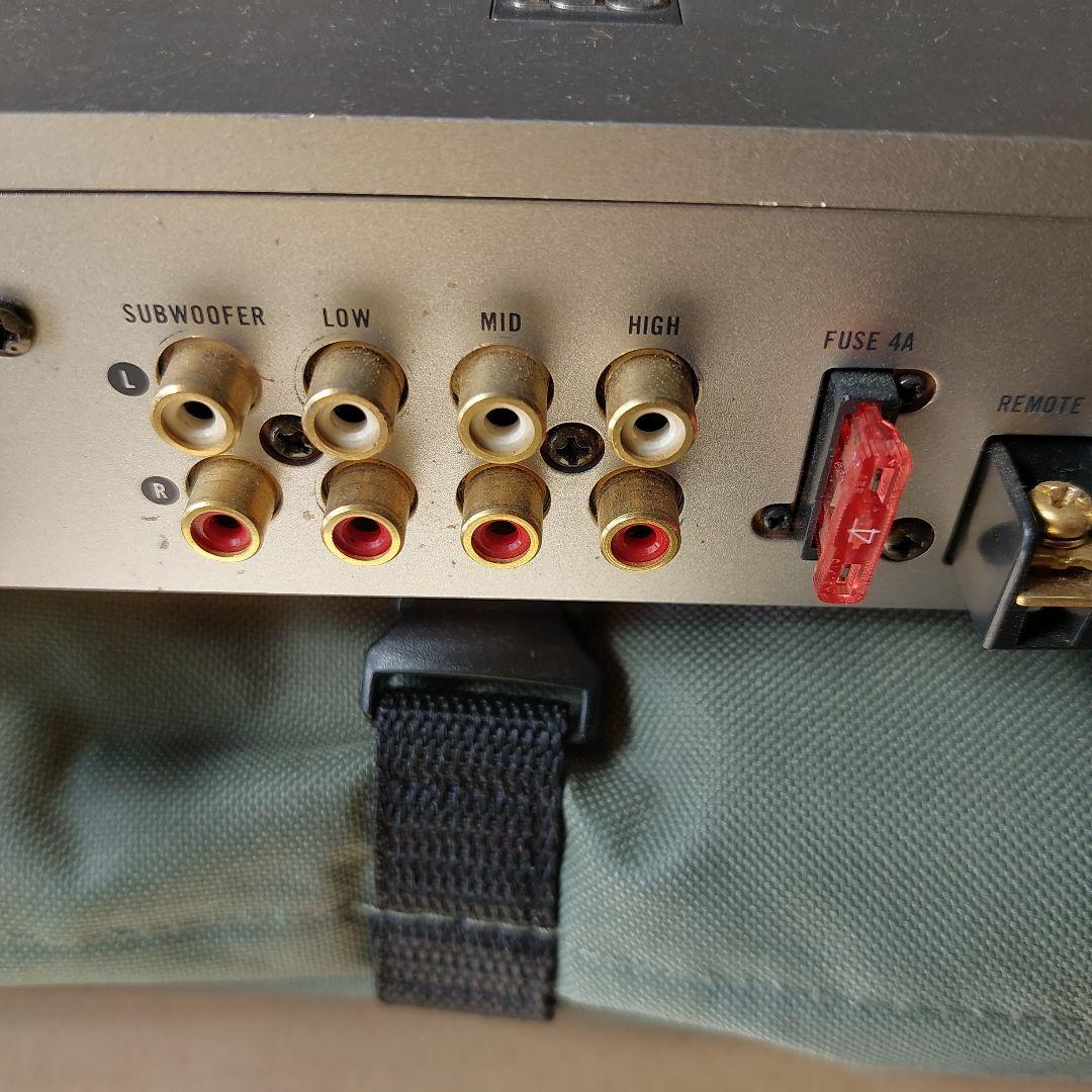 02ジャンク品扱いパイオニア　カロッツエリアRS-P70X デジタルプロセッサー