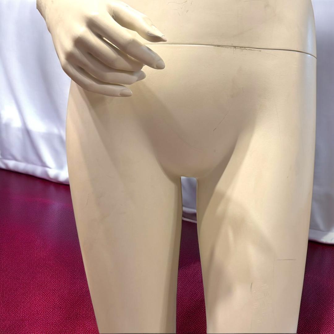 ☆ レディースマネキン 全身 土台付 上下分割可 腰受けベース付 高さ180cm