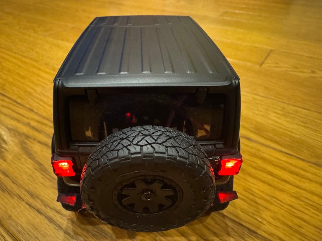 ミニッツ4×4 レディセット ジープ ラングラー グラナイトクリスタルメタリック