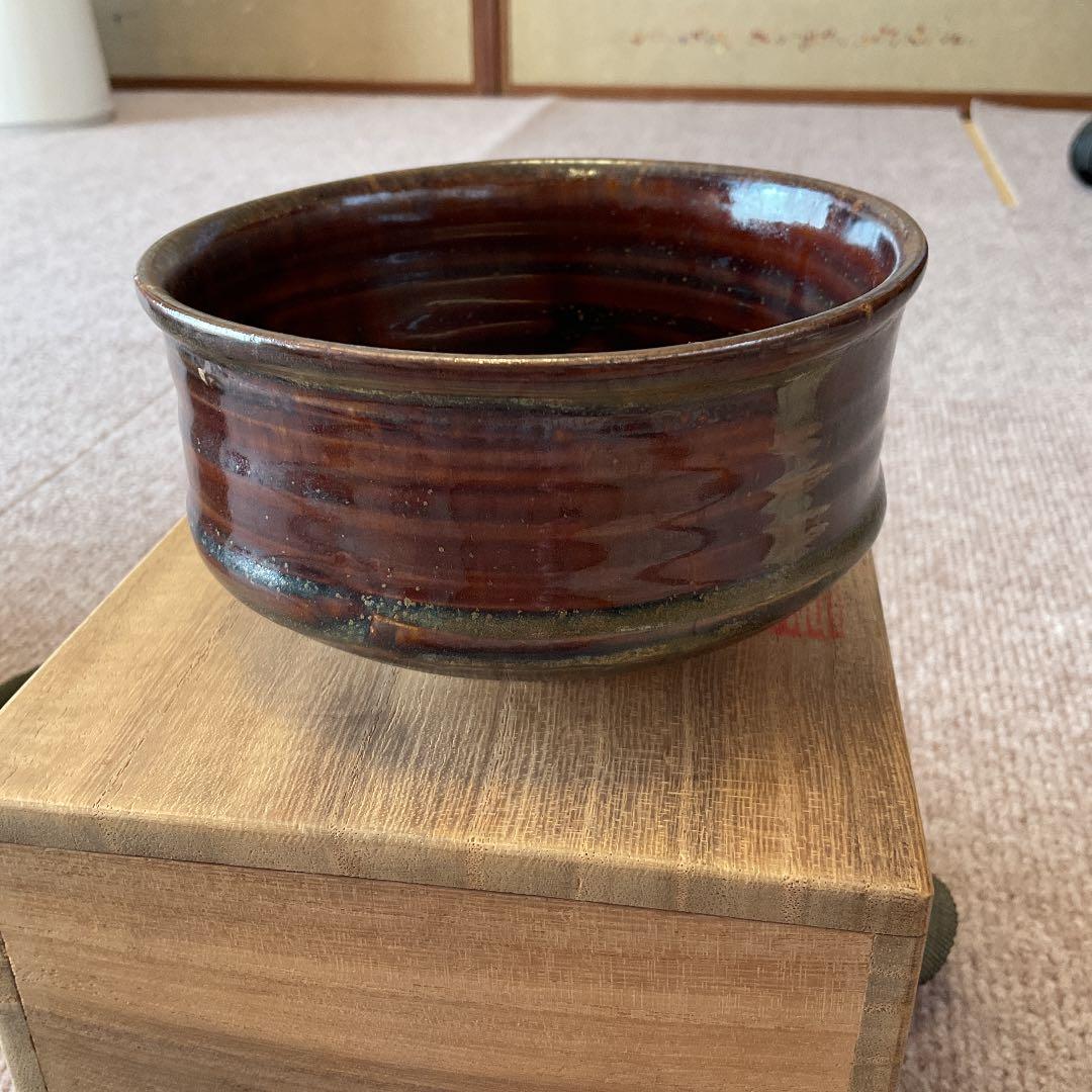 茶碗　竹泉　作