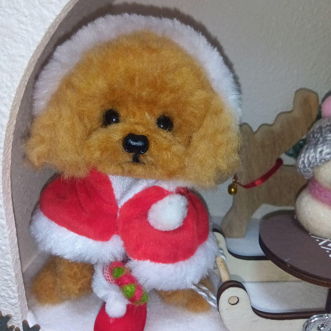 羊毛フェルト　トイプードル　ななちゃん