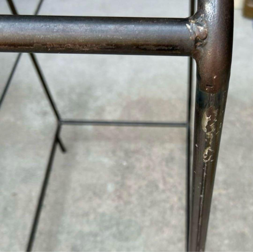 インダストリアル アイアン ラック シェルフ 無骨 シャビー 鉄製 店舗什器