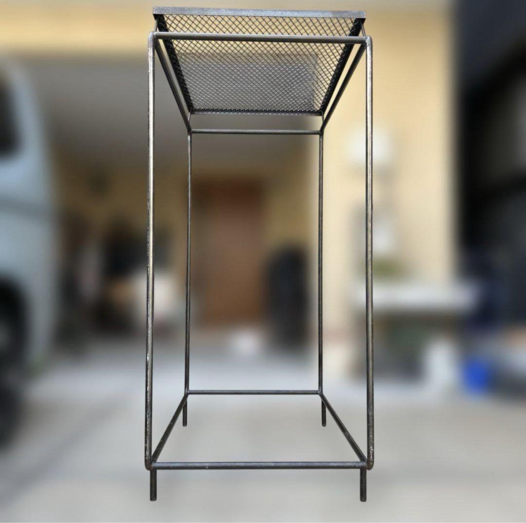 インダストリアル アイアン ラック シェルフ 無骨 シャビー 鉄製 店舗什器