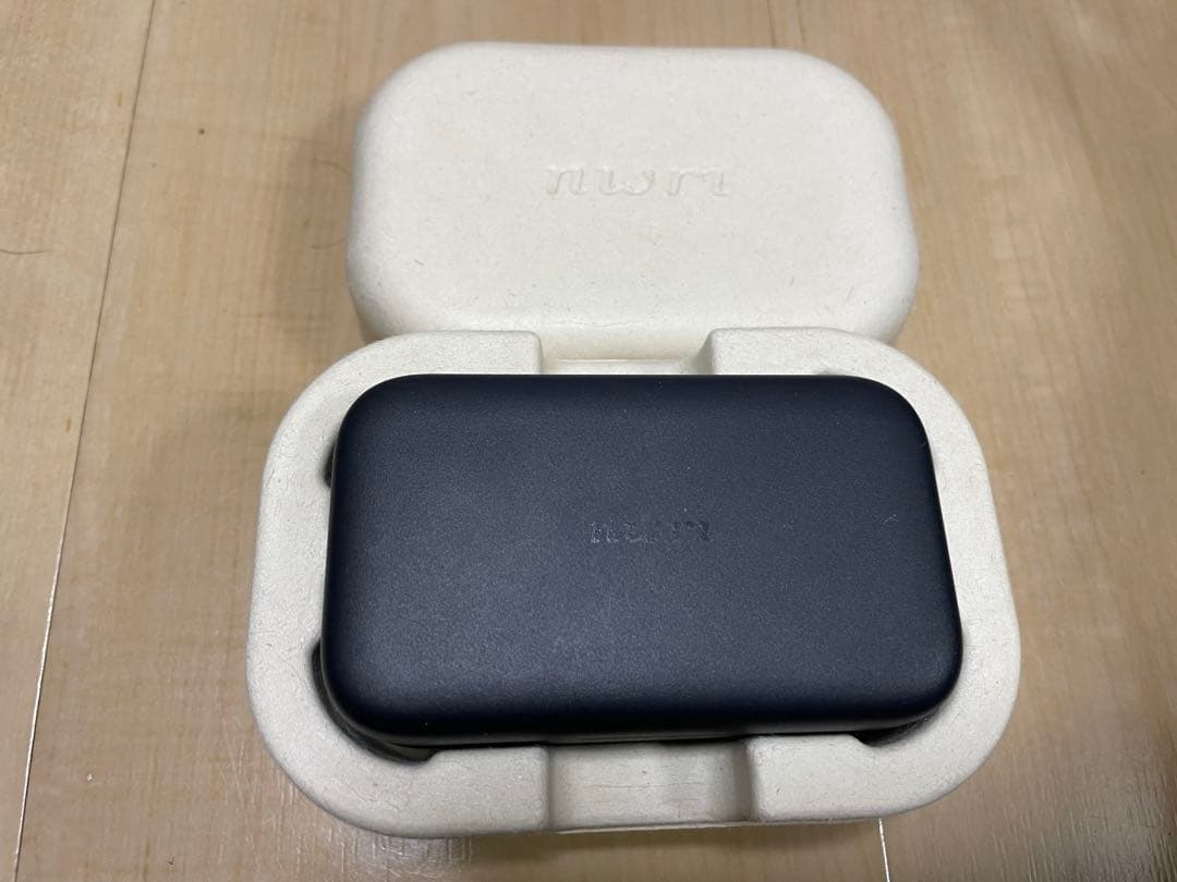 nwm (ヌーム)オープンイヤー型 完全ワイヤレス イヤホン　モスグリーン