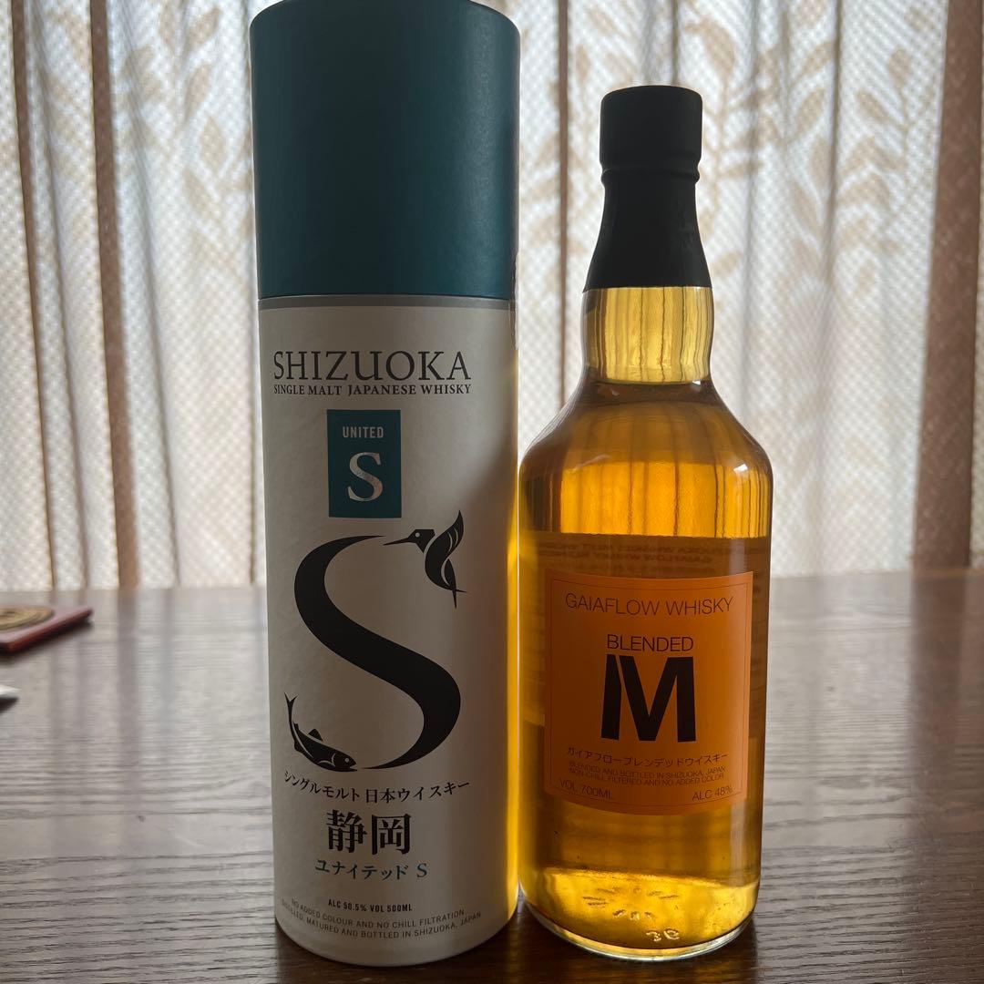 ガイアフロー 静岡　ユナイテッドS ブレンデッドＭウイスキー 2本セット