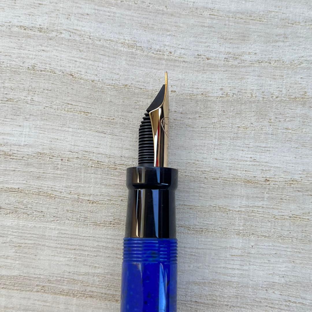 seedアウロラ セリエ・インテルナツィオナーレ ブルー 万年筆 EF