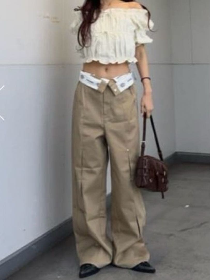 新品タグ付 SLY Dickies（R） HOLE STRAIGHT パンツ