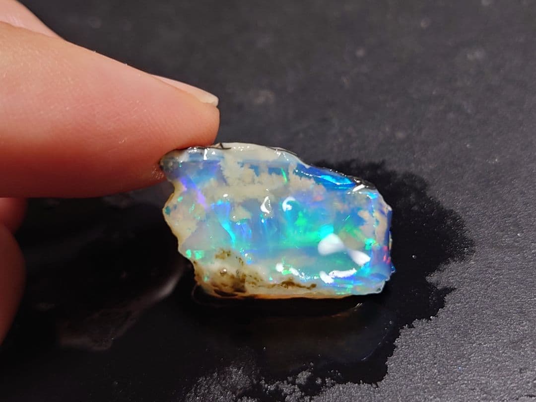 エチオピアウェロ産　チョーク　オパール　原石　鉱物標本