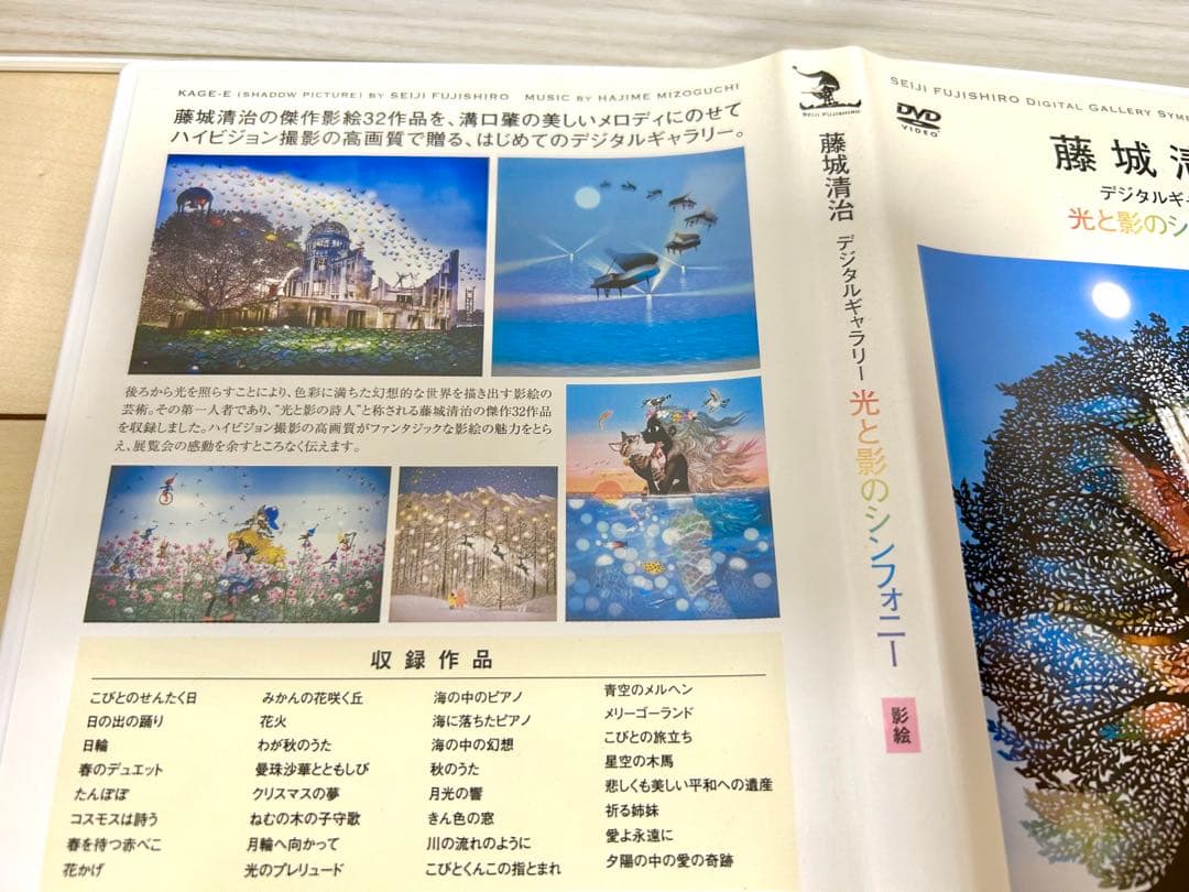 DVD 影絵　切り絵　藤城清治 銀河鉄道の夜 宮沢賢治　影絵劇　声　風吹ジュン