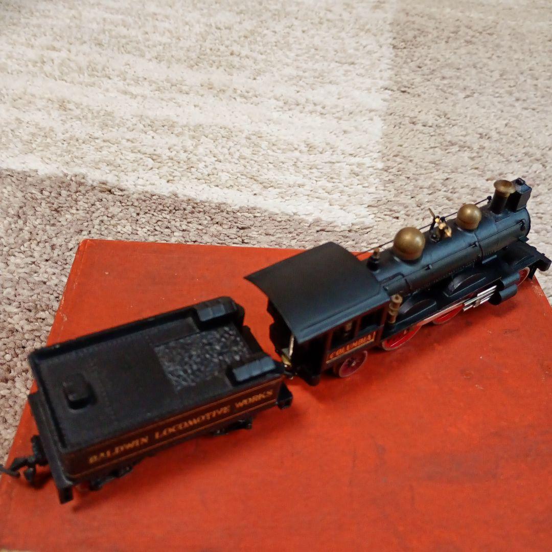 HOゲージ　蒸気機関車　コロンビア号　日本製　鉄道模型　172