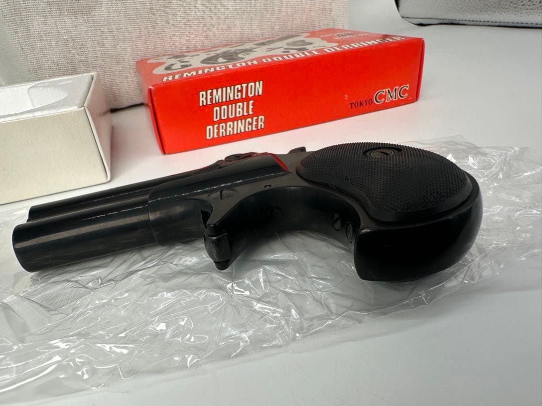 未使用 CMC ABS樹脂モデルガン レミントン・ダブル・デリンジャー i0