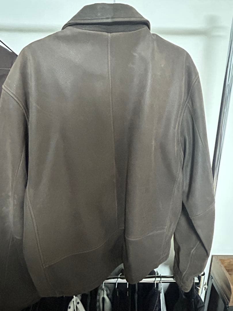 Eddie Bauer ブラウンレザージャケット