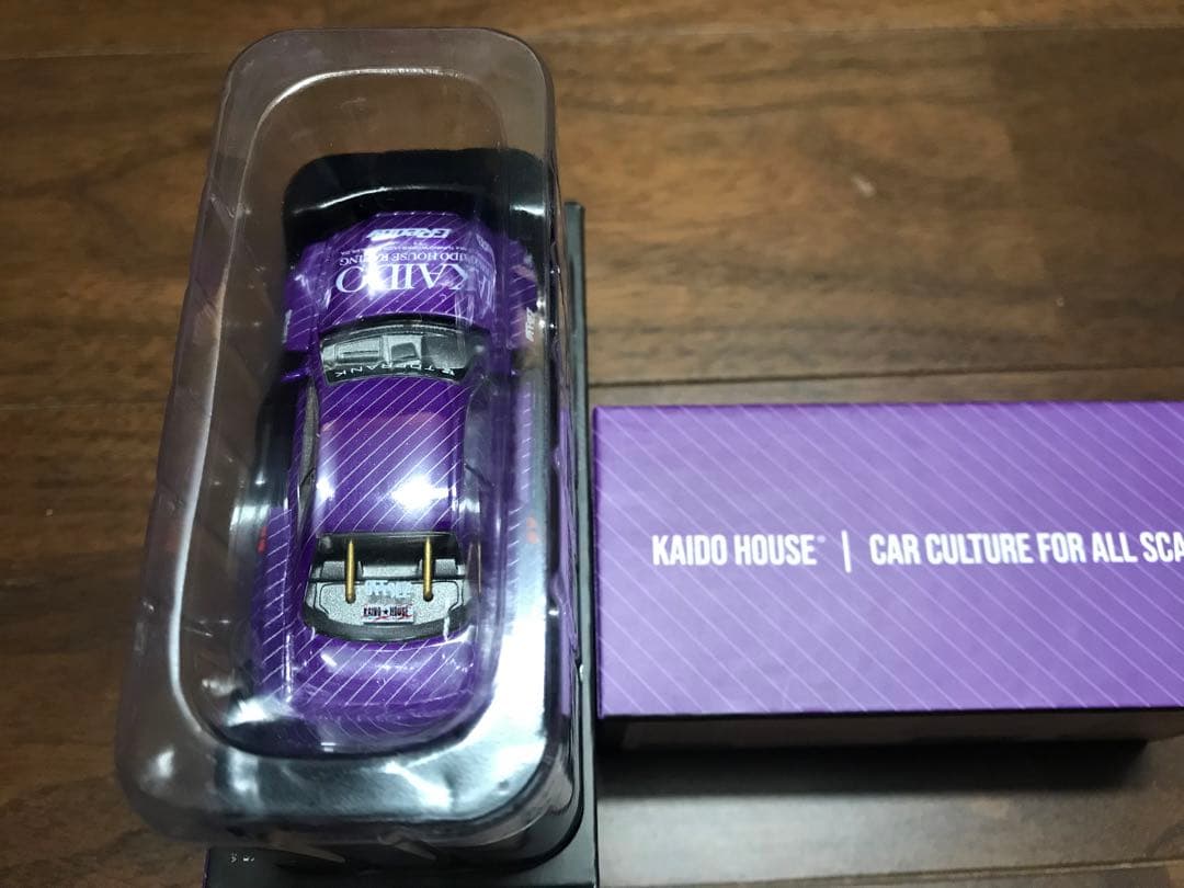 KAIDO HOUSE スカイライン ミニカー　パープル☆街道ハウス1/64