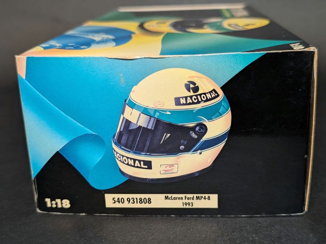 ミニチャンプス 1/18 マクラーレン ホンダ MP4/8 1993 A.セナ