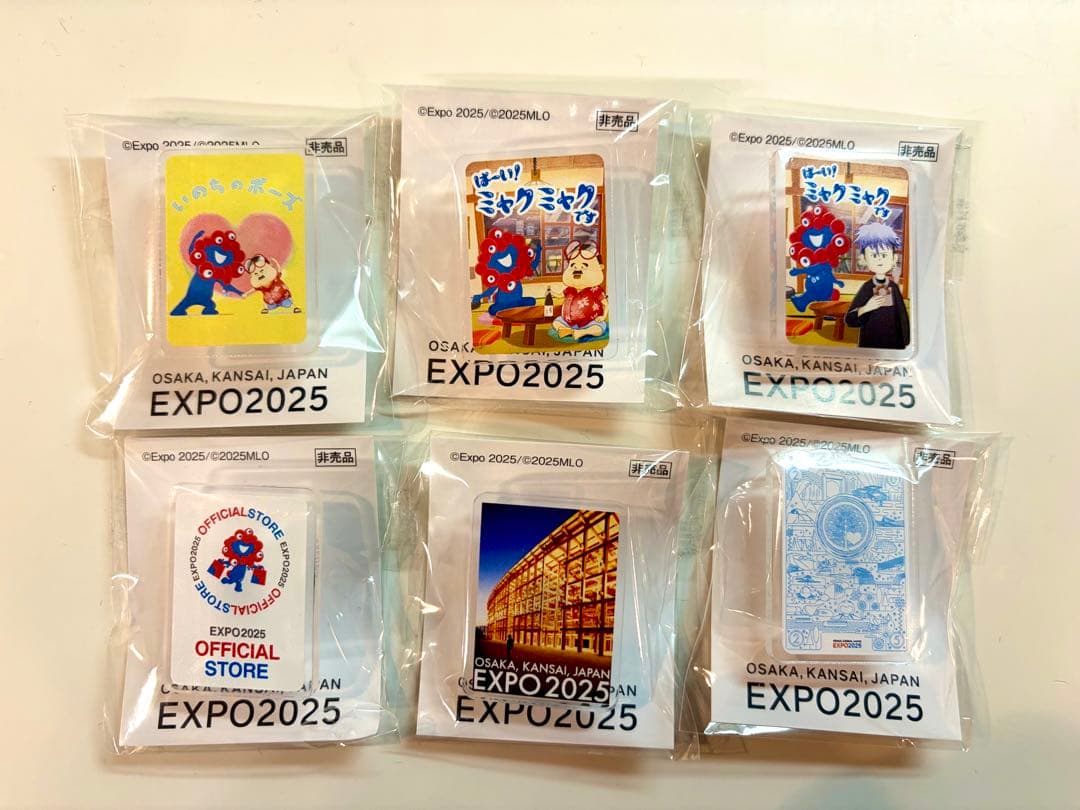 【激レア】大阪 関西万博 非売品 ピンバッジ 6個セット✨️