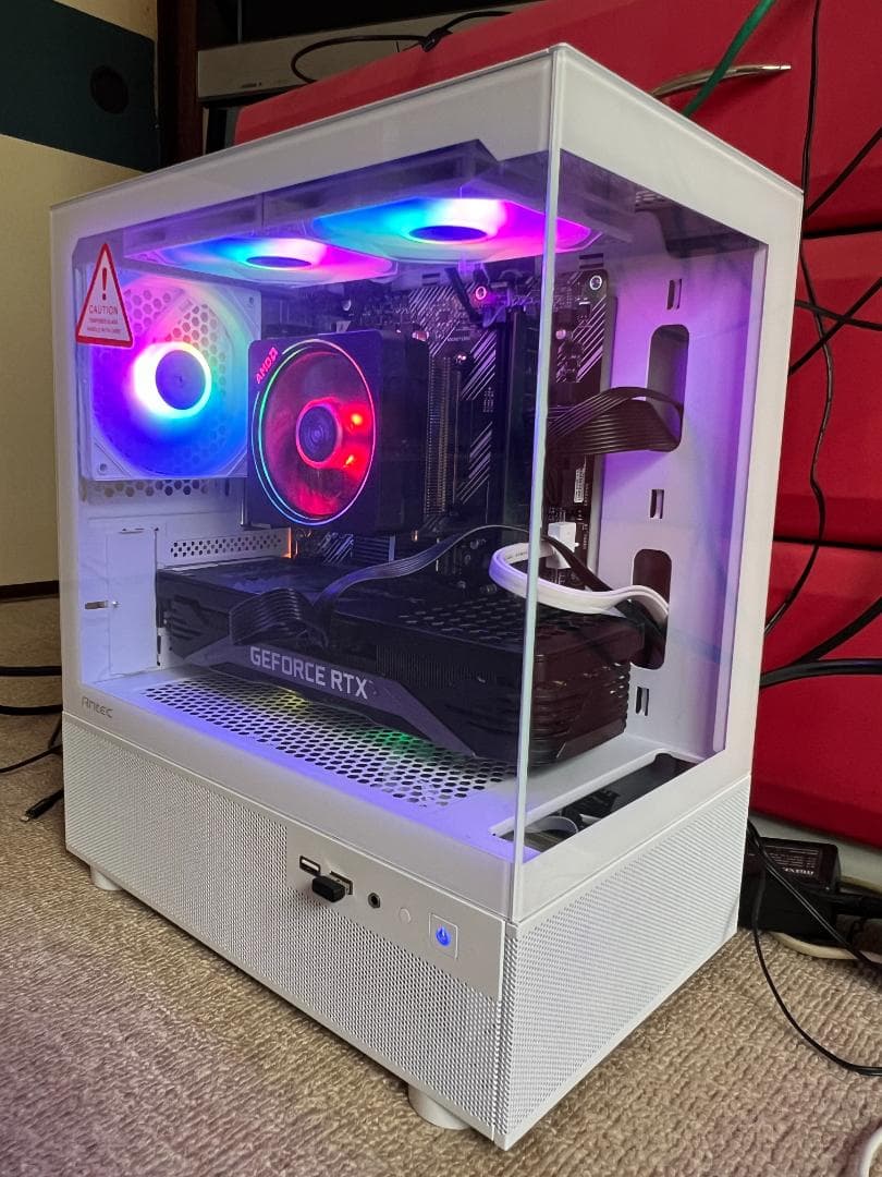 ががが　白ゲーミングPC/Ryzen9/RTX3070