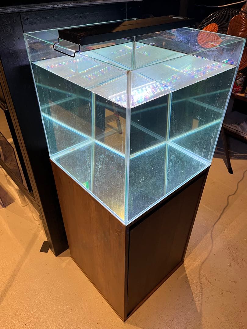 45cmキューブ水槽 ライト水槽台セット