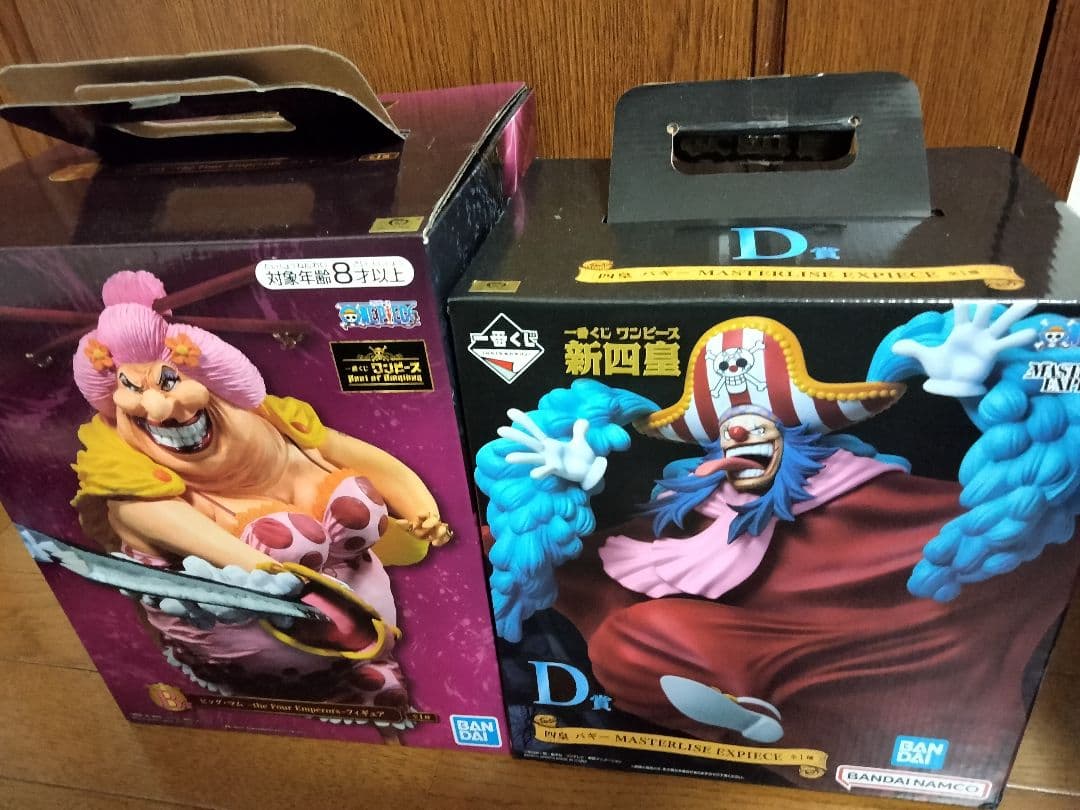 ワンピース ビッグ・マム ＆バギー　一番くじ フィギュア