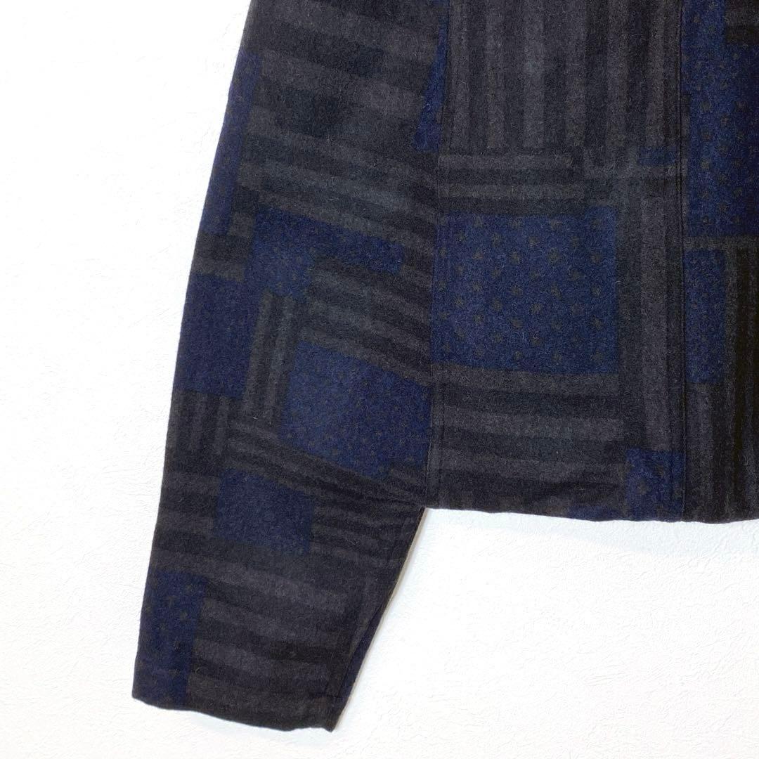 美品✨COMME des GARCONS ウール総柄サルエルパンツ S