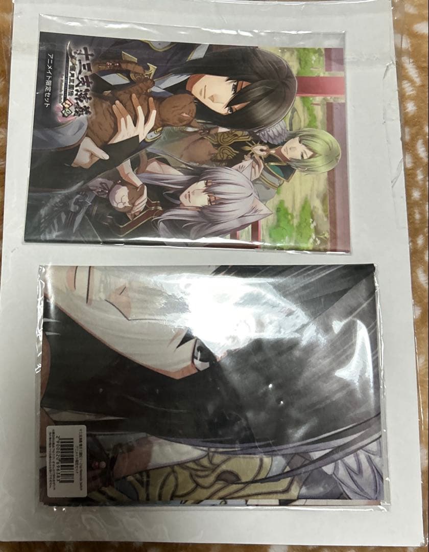 十三支演義　偃月三国伝1・2 アニメイト特典　小冊子　アクスタ　缶バッジ　クロス