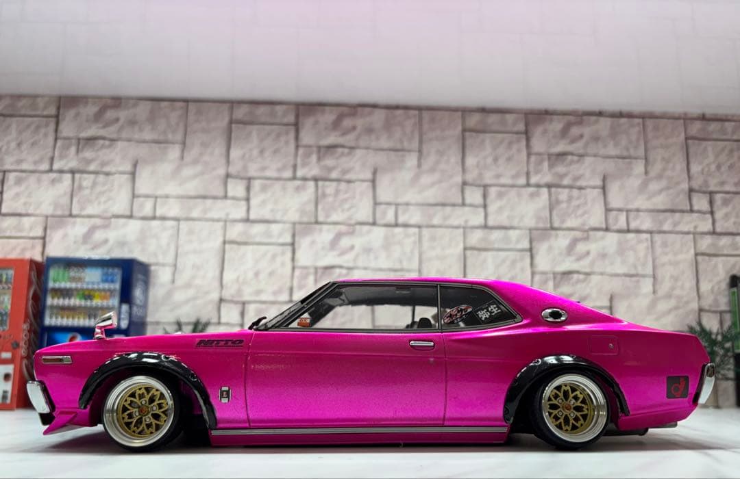 1/18ミニカー　IGブタケツローレル　弥生深リムセミワークスカスタム