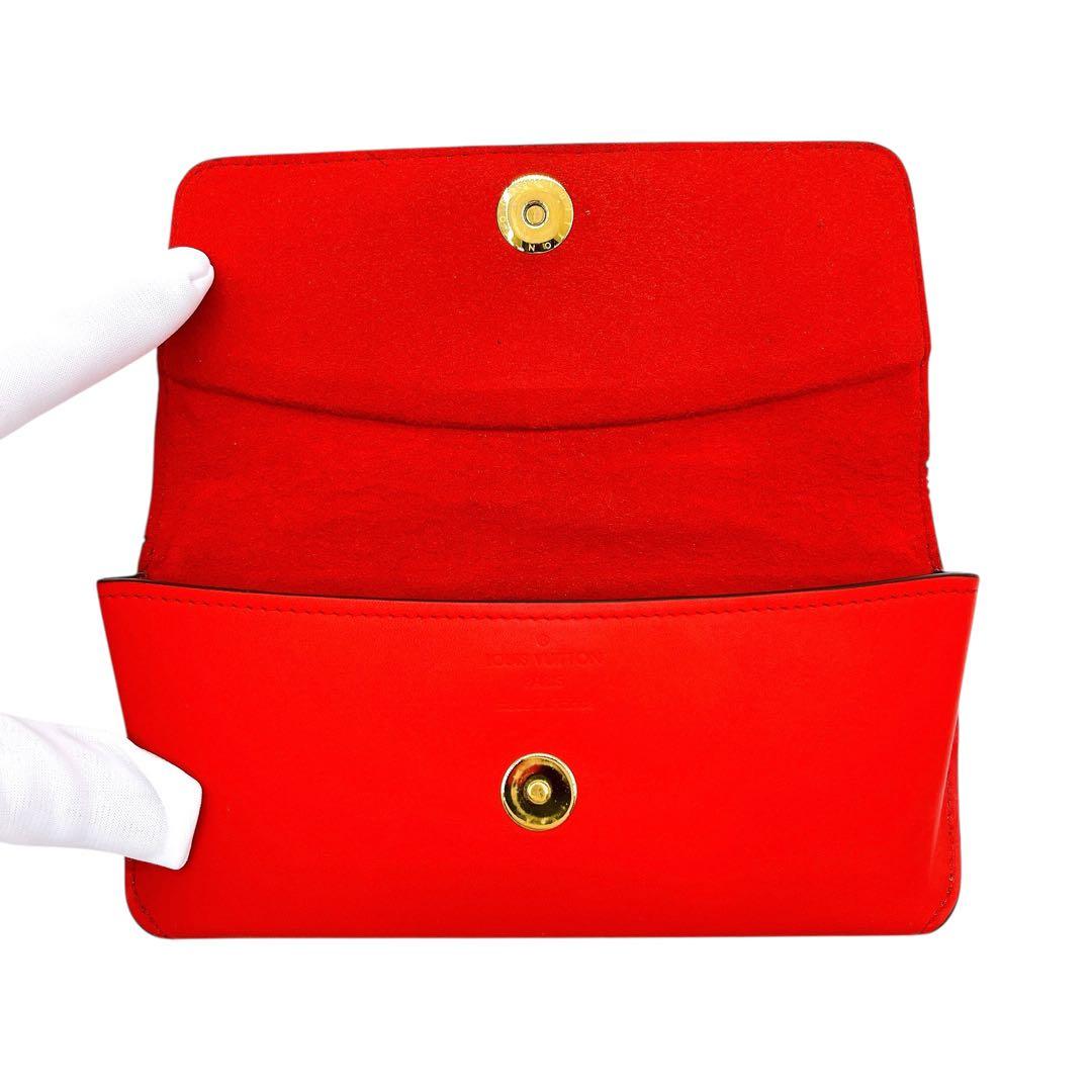 美品 ルイヴィトン GI0372 メガネケース エテュイ リュネット ウディ 茶