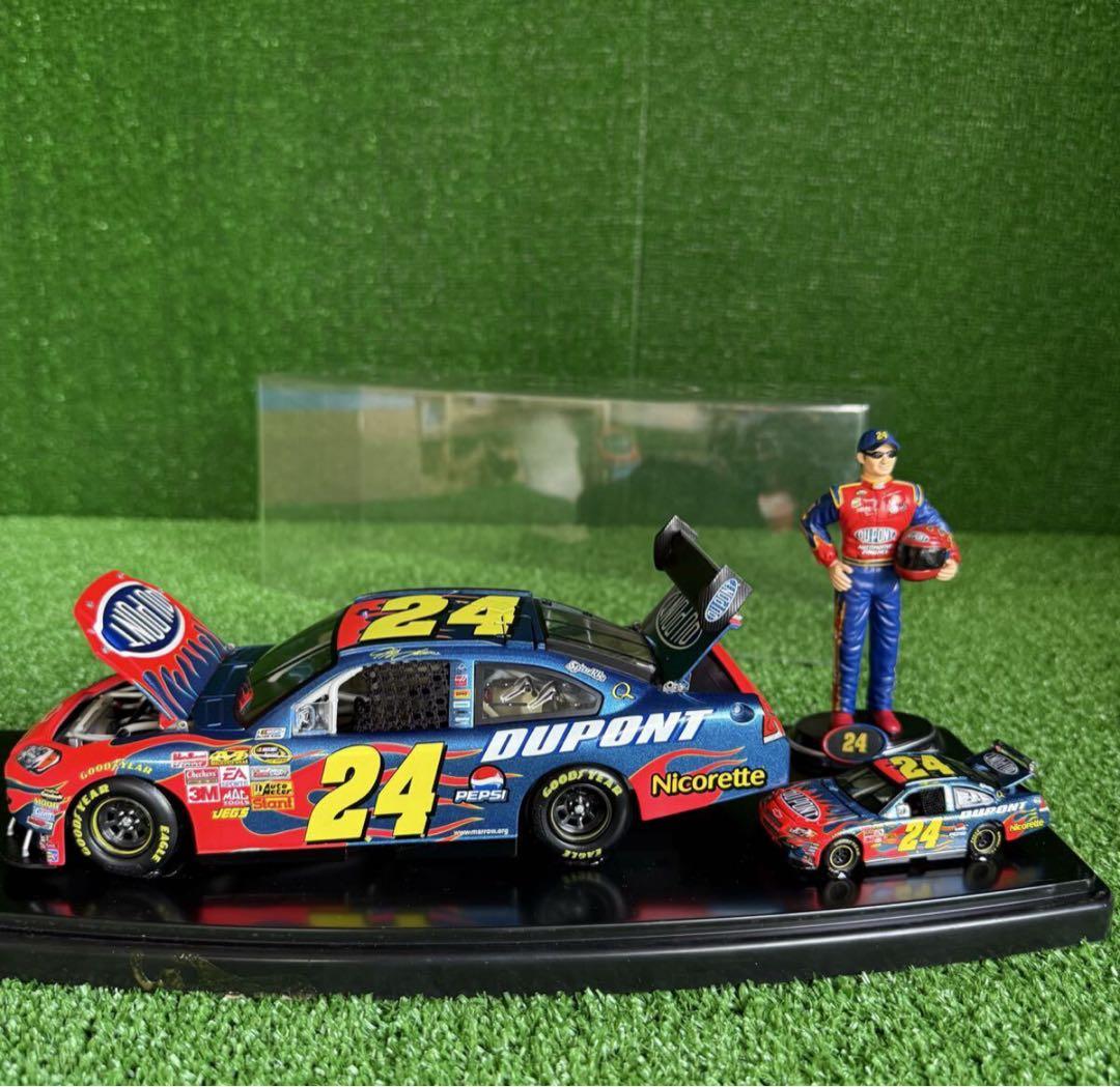 a35/ナスカー/ジェフ・ゴードン #24 フィギュア デュポン/レーシングカー