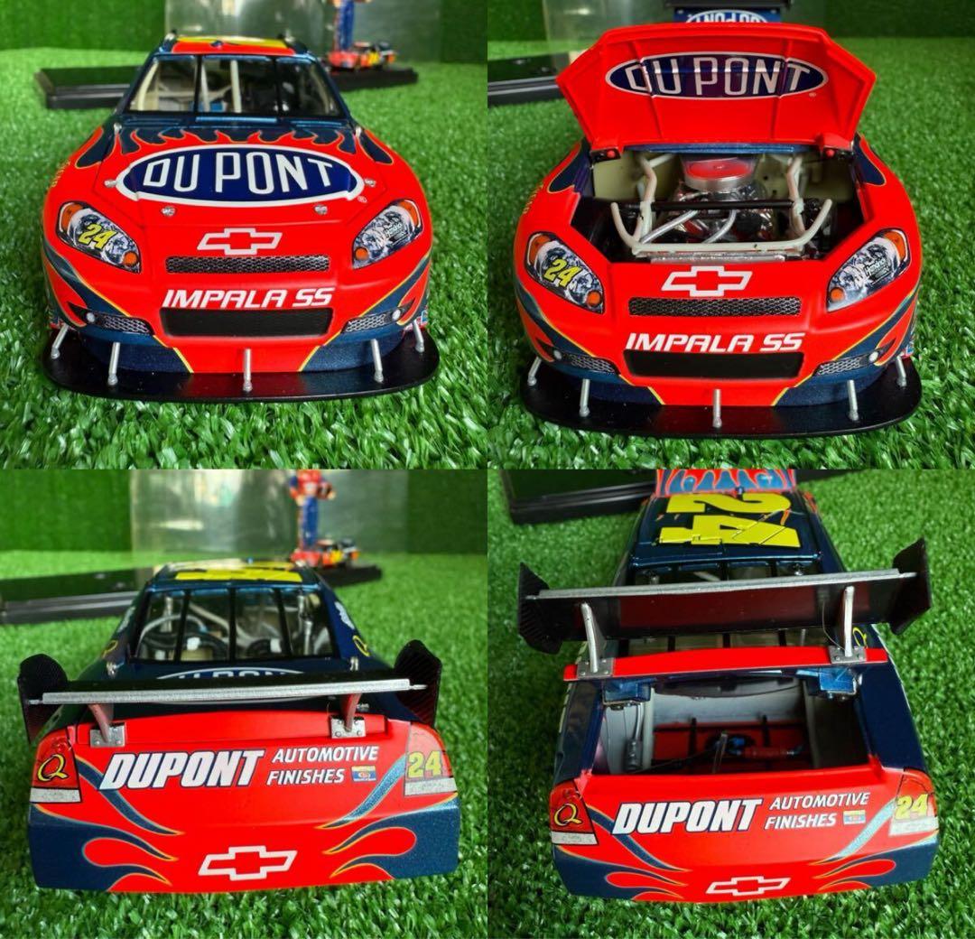 a35/ナスカー/ジェフ・ゴードン #24 フィギュア デュポン/レーシングカー