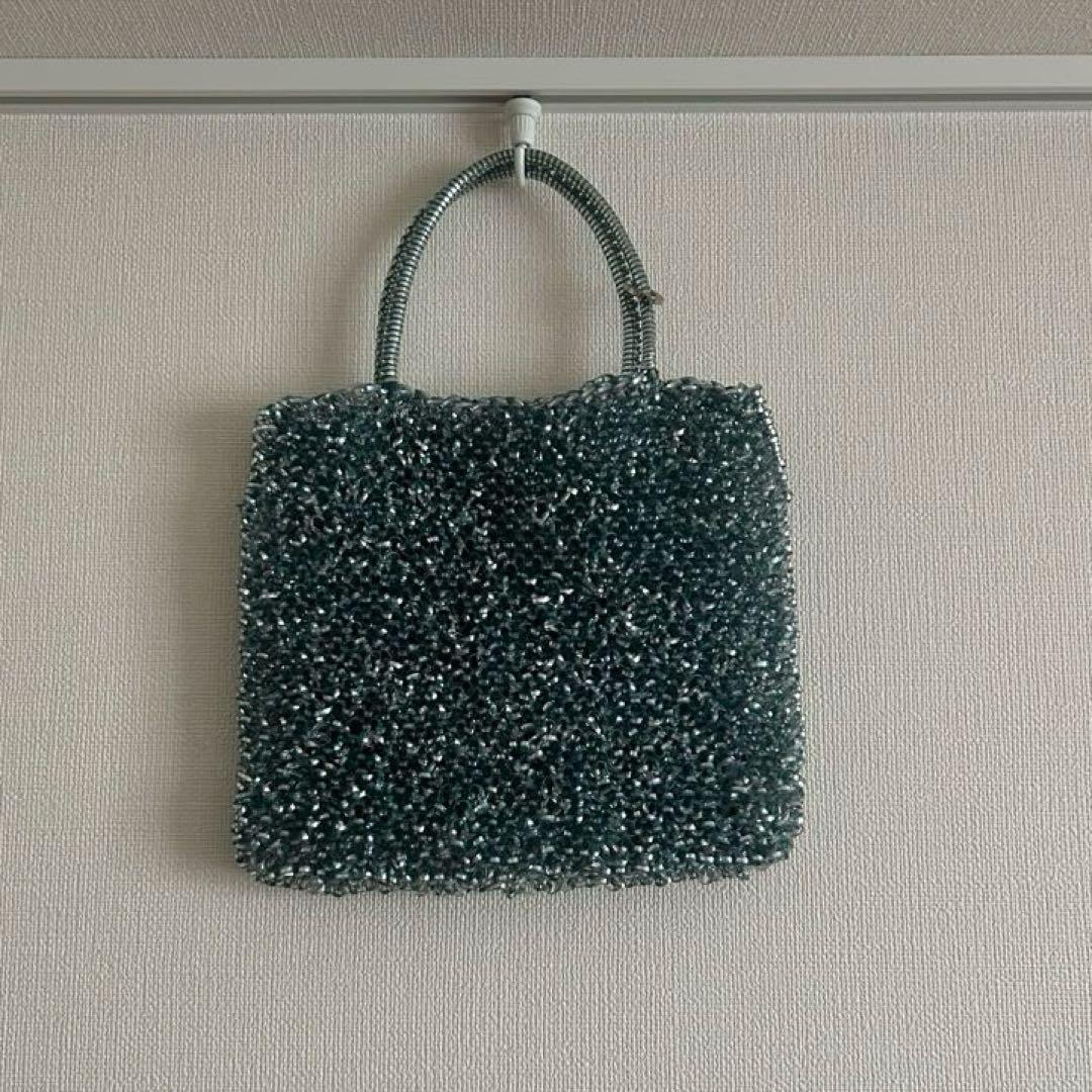 美品 アンテプリマ スクエア ワイヤーバッグ ハンドバッグ