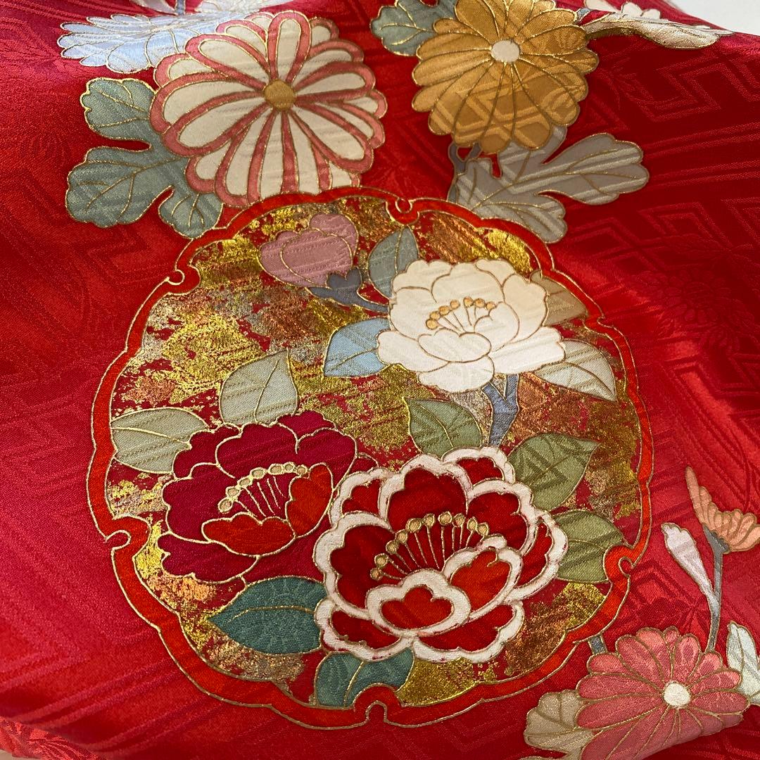 七五三　お祝い着　正絹　被布、長襦袢付き　セット