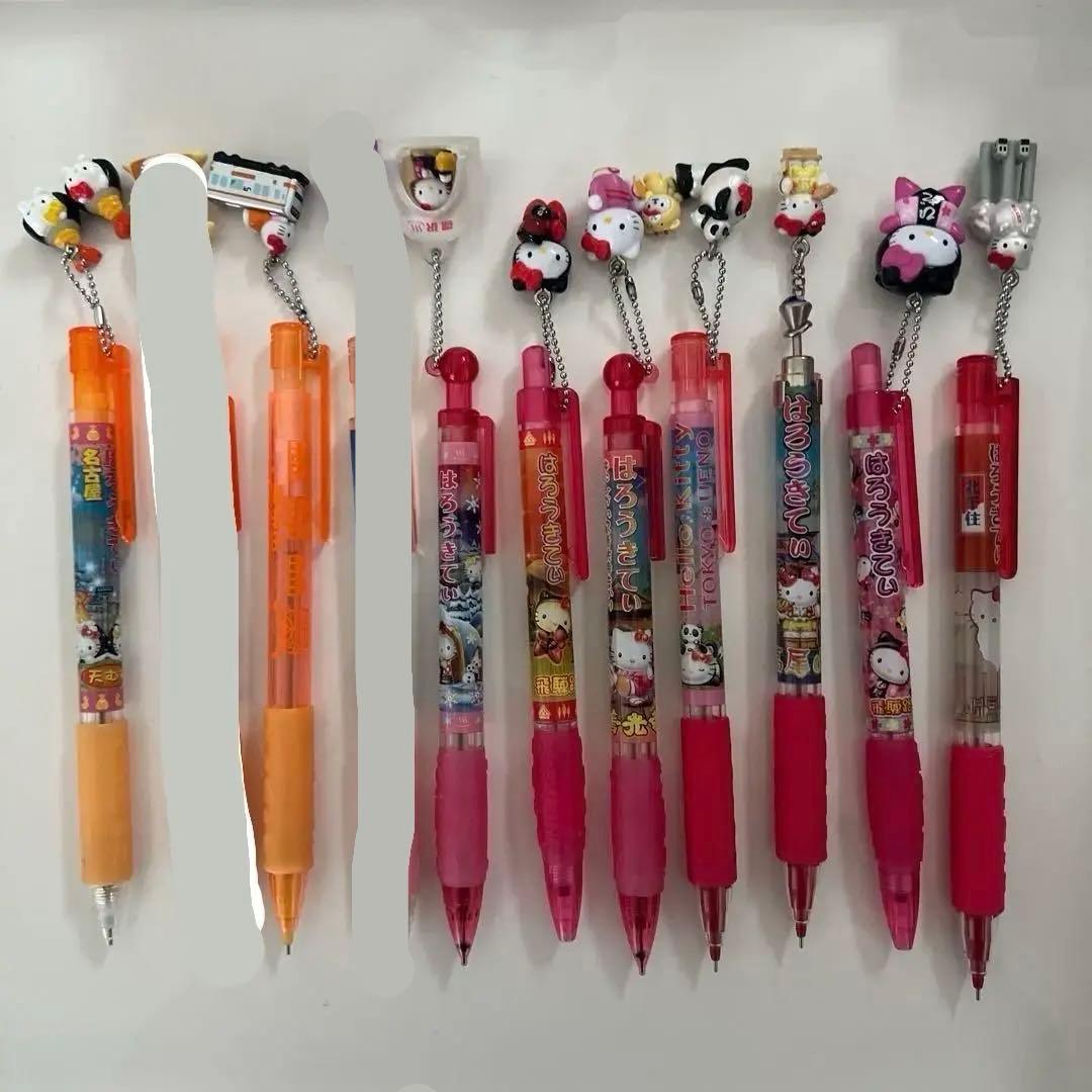 ご当地キティ　シャープペン　ボールペン　54本