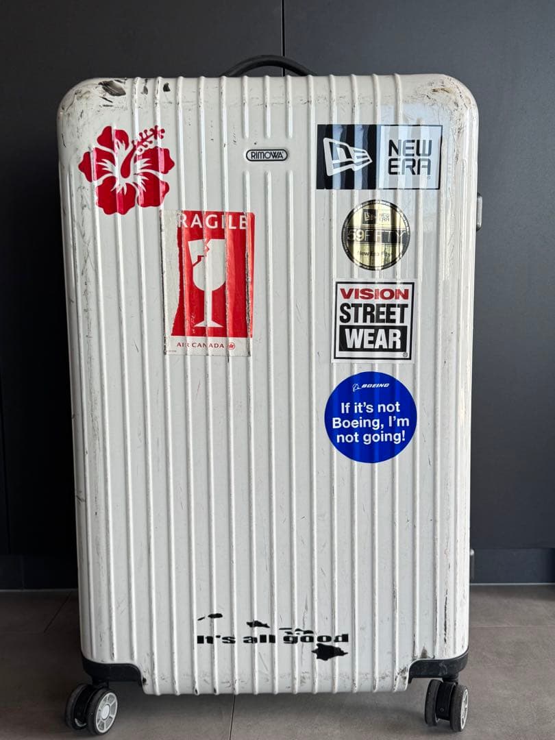 RIMOWA リモワ サルサエアー 4輪 ホワイト 84リッター