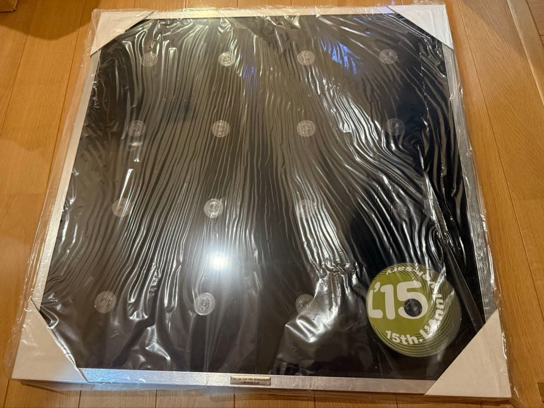 新品未使用 ラルク L'Arc 15th anniversary 額縁 シングル