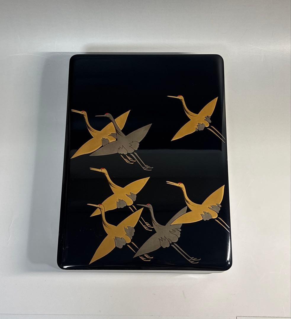 レガ＊ 輪島塗 文箱 ( 向 政ニ 作 )