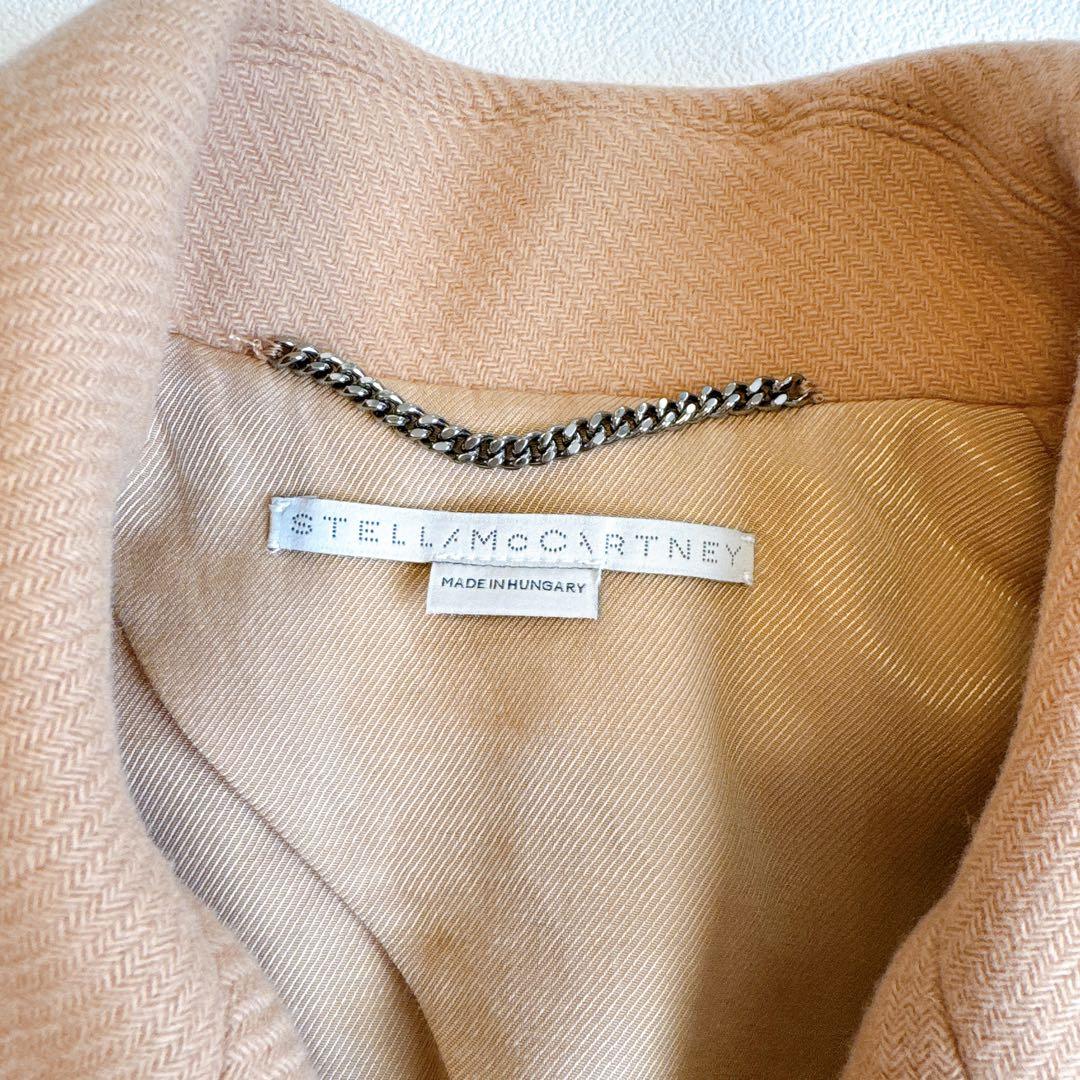 ステラマッカートニー　ウール100% チェスターコート キャメル　36