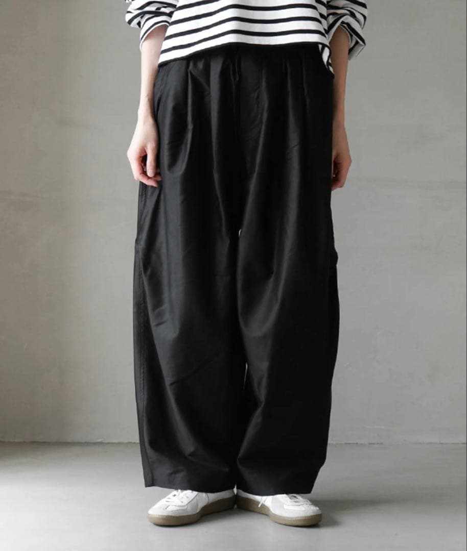 mizuiro ind ミズイロインド　モールスキンワイドカーゴパンツ