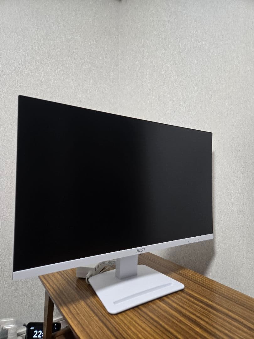 【美品】MSI ホワイト 27インチ WQHD