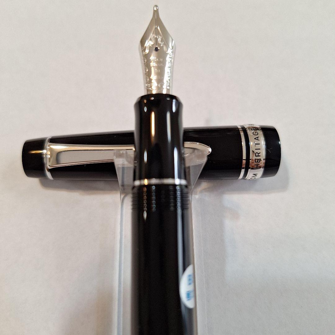【新品未使用】PILOT カスタム912 ヘリテイジ 万年筆 極太 ブラック