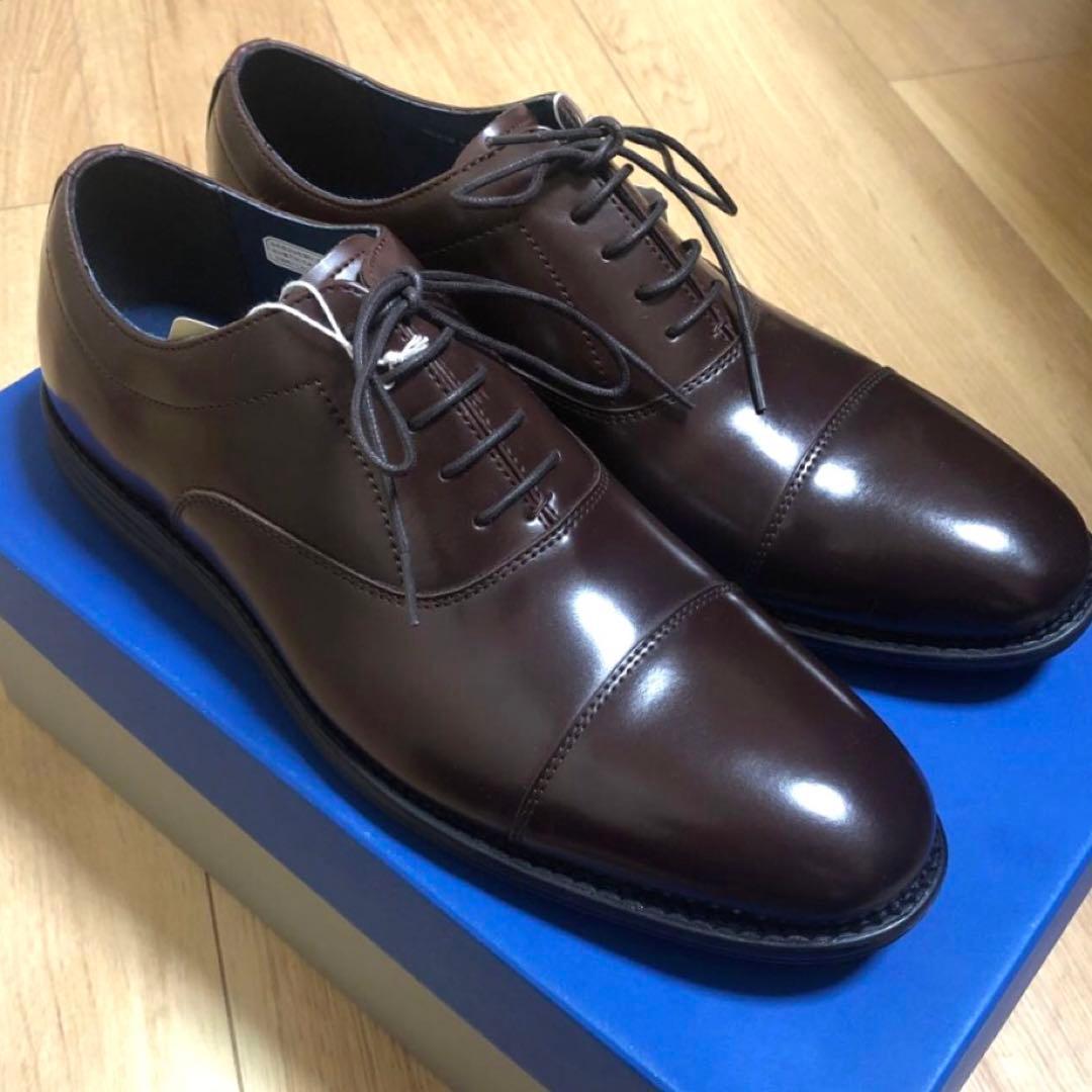 【未使用】メンズ　ビジネスシューズ　ケンフォード　ストレートチップ　25.5cm