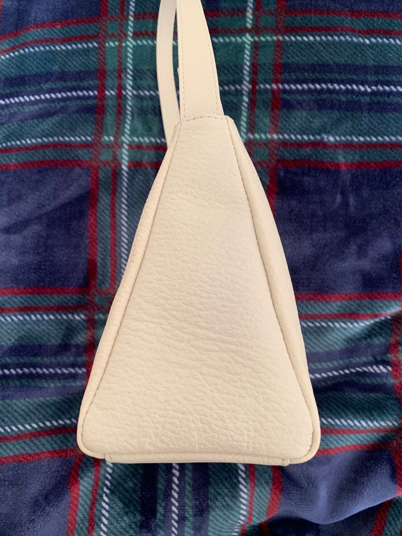 russet レザー2WAYショルダーバッグ アイボリー