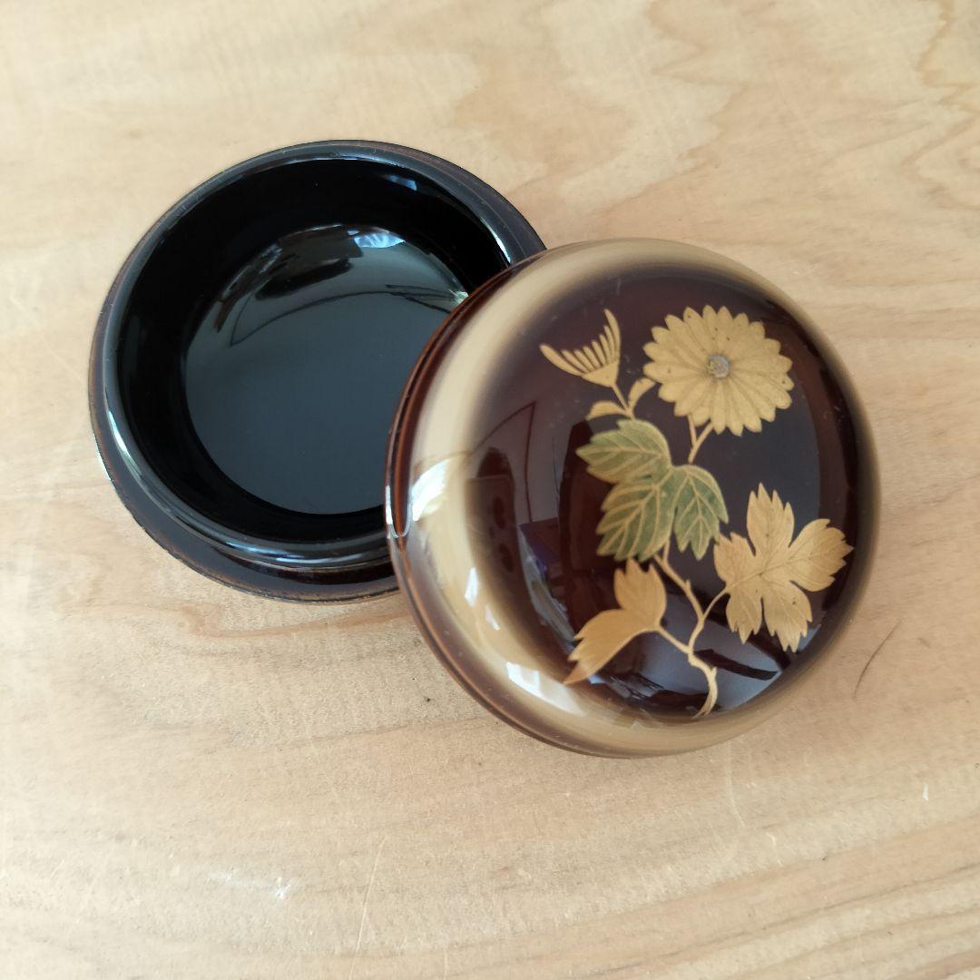 茶道具 四季の花蒔絵 香合 12個セット 田中修孝