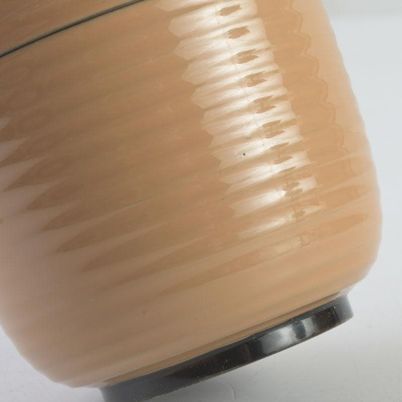 茶道具　佐々木麗峰作　二ツ巴蒔絵　提灯茶器　棗　共箱　V　9557