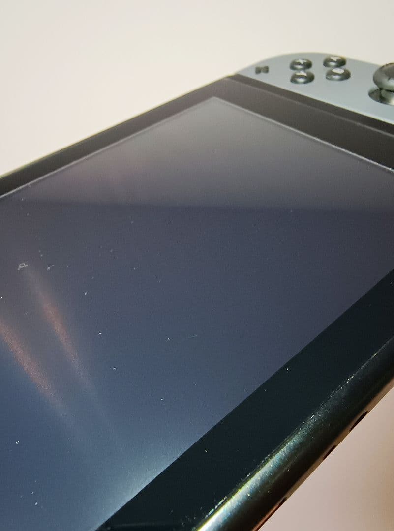 Nintendo Switch グレー　本体初期化済み　美品　箱付き完品