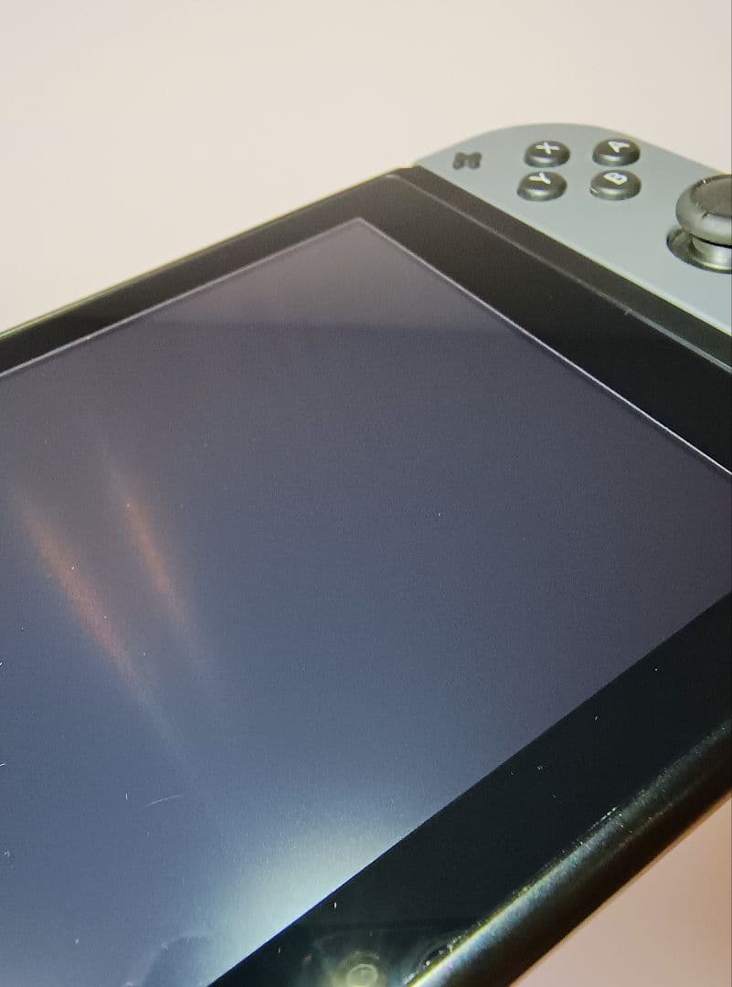 Nintendo Switch グレー　本体初期化済み　美品　箱付き完品