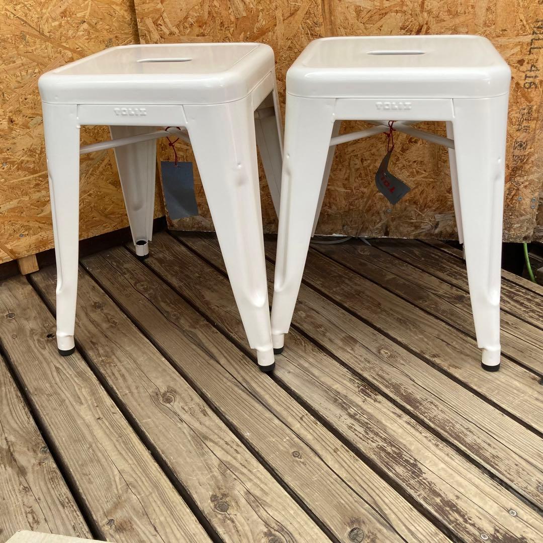 0404 TOLIX スツール　45cm 2脚セット　美品