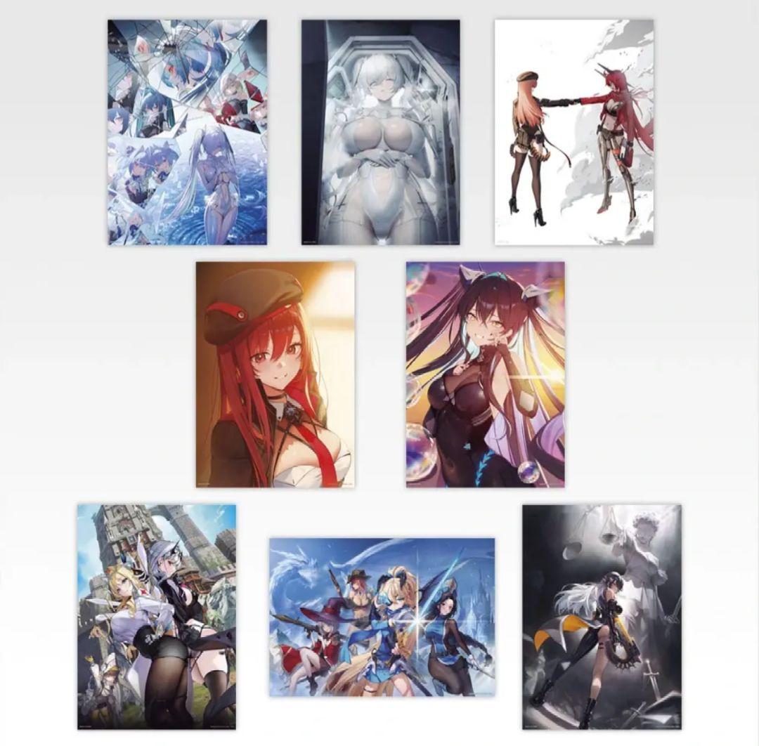 一番くじ　勝利の女神 NIKKE ニケ F賞 クリアポスター 全８種