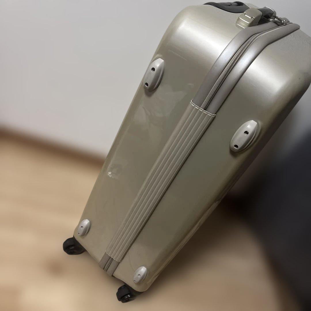 プロテカ　キャリーケース　ベージュ　約75L 状態美品寄り　最安値