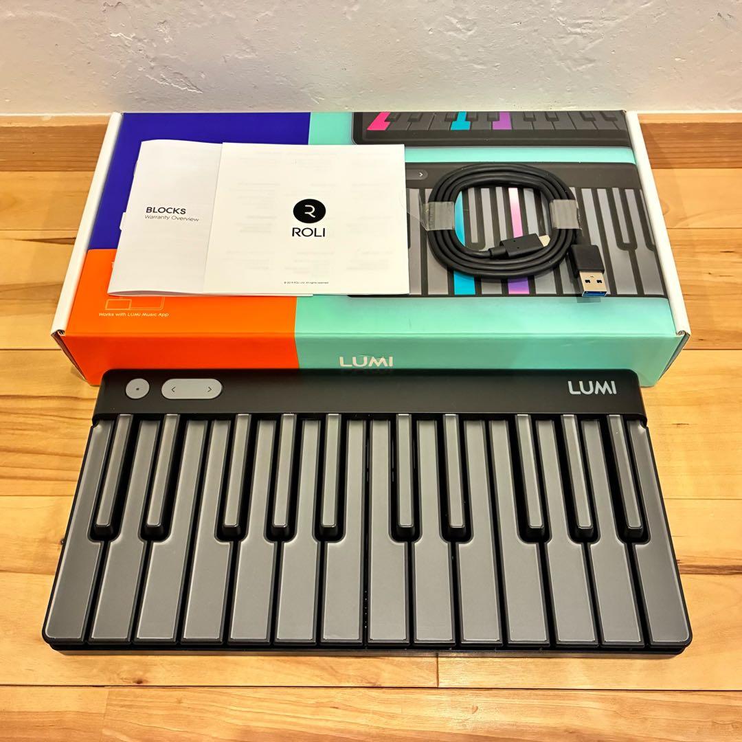 殆ど未使用‼️ROLI LUMI Keys MIDIキーボード ケース付き